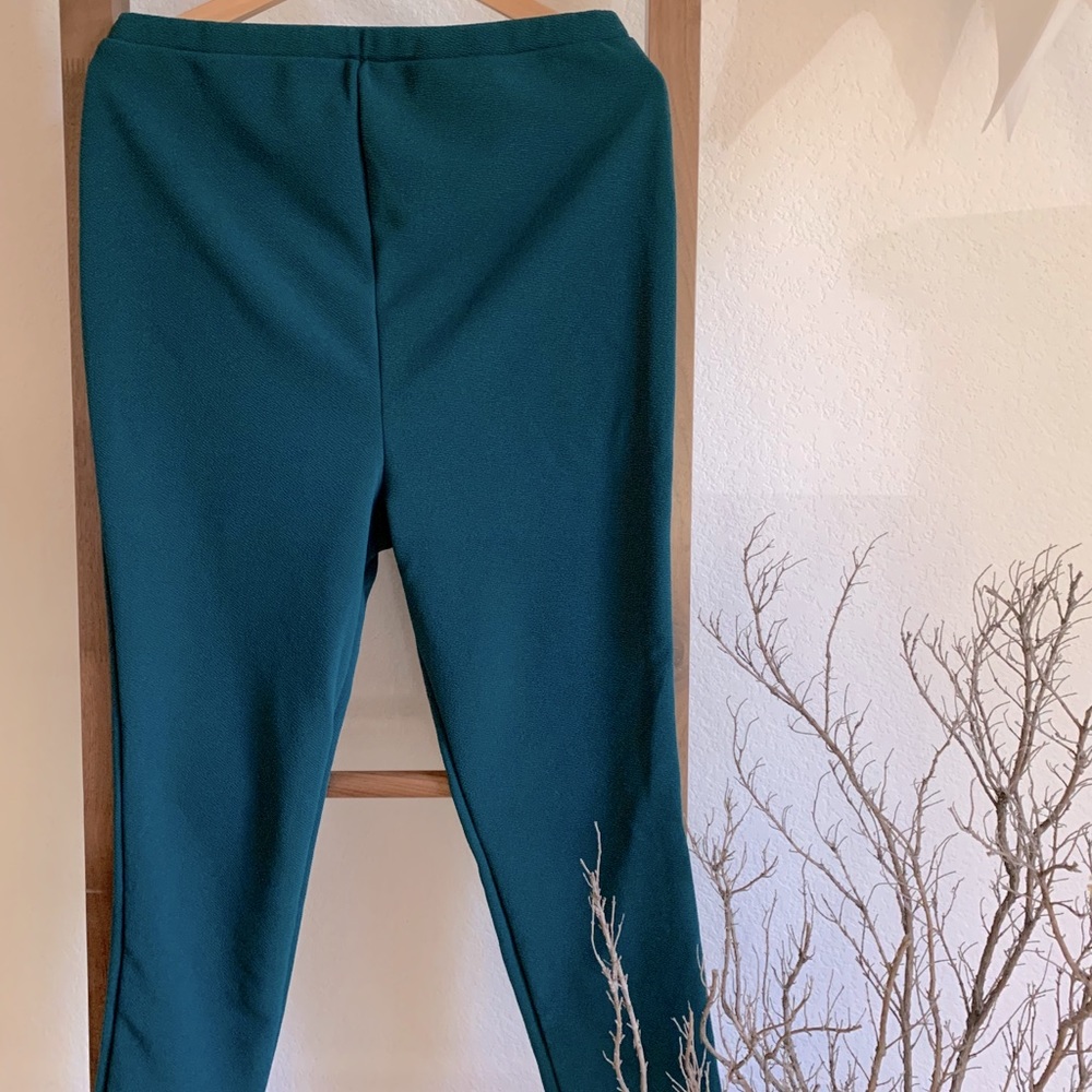 Maternity Solid High Waist Cropped Pants